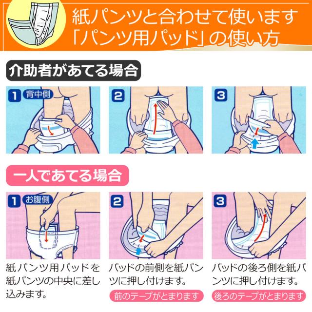「大人用・介護用 紙おむつ パンツタイプ」の使い方と特徴