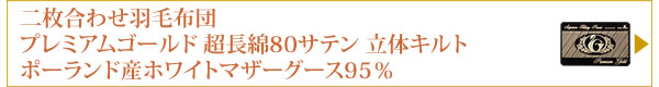 人気最安値 羽毛布団 セミダブル エクセルゴールド 超長綿60サテン ツインキルト かさ高155mm ホワイトダックダウン90%の通販はau PAY マーケット - 家具のインテリアオフィスワン|商品ロットナンバー:30 お得人気