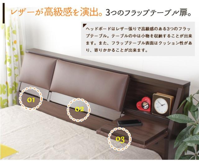 送料無料2022 収納ベッド スプリングマットレス付き ダブル クッションシート付フラップテーブル 引出付ベッド 国産 ボンネルコイルマットレスの通販はau PAY マーケット - 家具のインテリアオフィスワン 即納国産