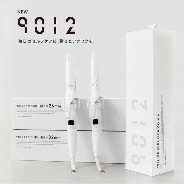 【選べるサイズ/正規品店/送料無料】クレイツ 9012 イオン カールアイロン 26mm/32mm CC9012-G26W CC9012-G32W create