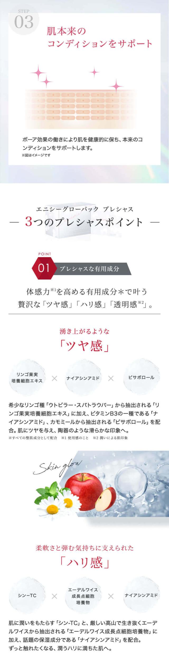 炭酸ガスパック エニシー グローパック プレシャス