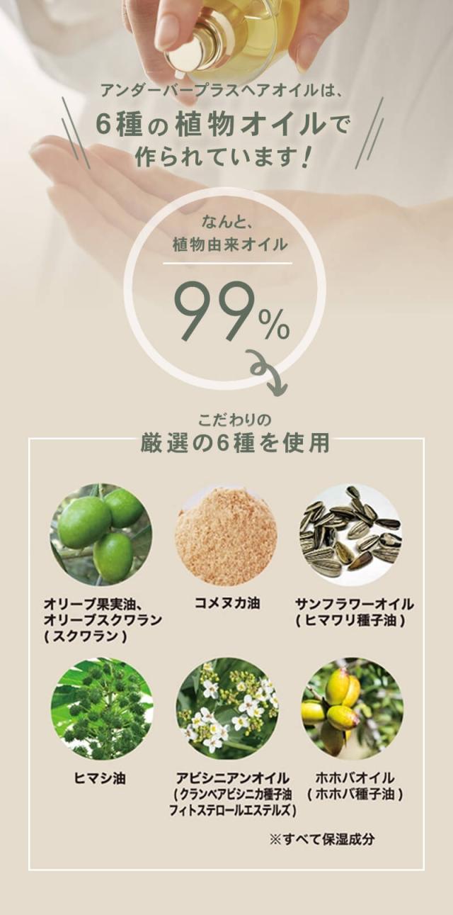 アンダーバープラスヘアオイル