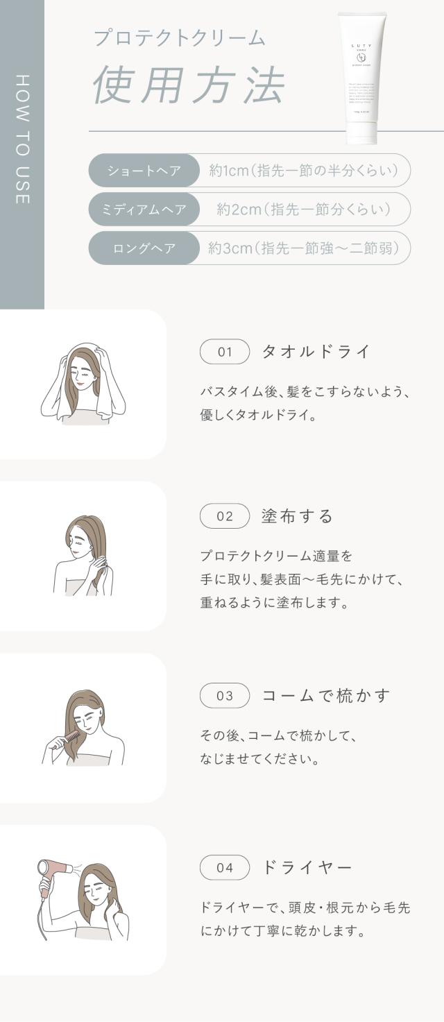 LUTY ルーティーエメ プロテクトクリーム