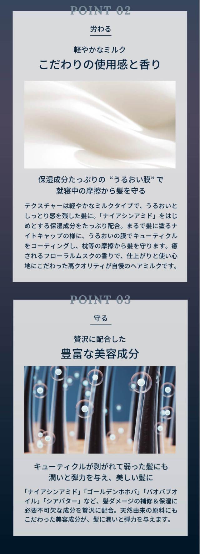 LUTY ルーティー ヘアミルク