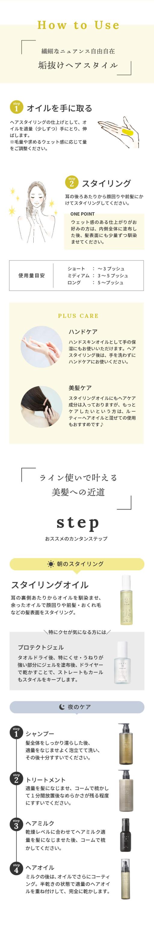 LUTY ルーティースタイリングオイル