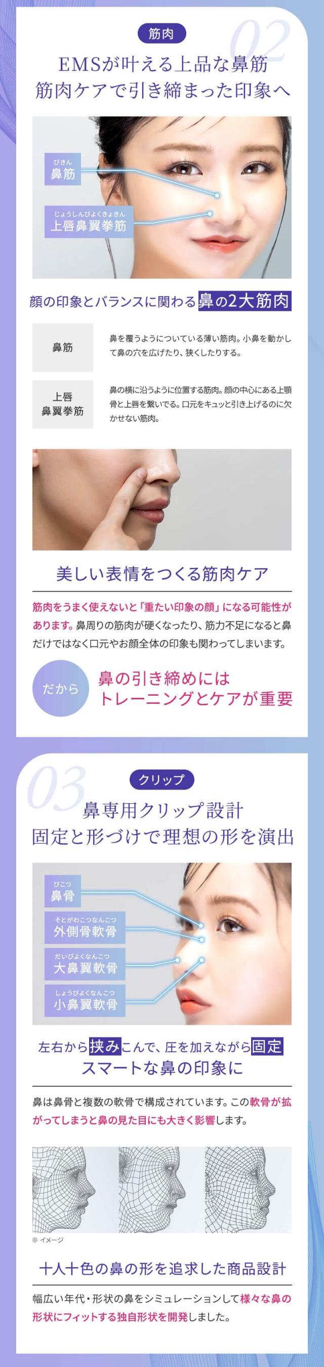 NIPLUX ニップラックス 鼻美顔器 QNose キュノーズ