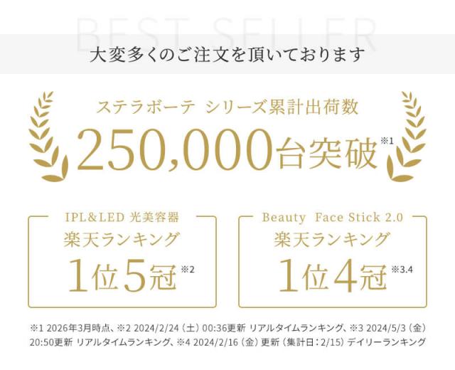 《正規販売店》ステラボーテ IPL&NIR 光美容器 PRO