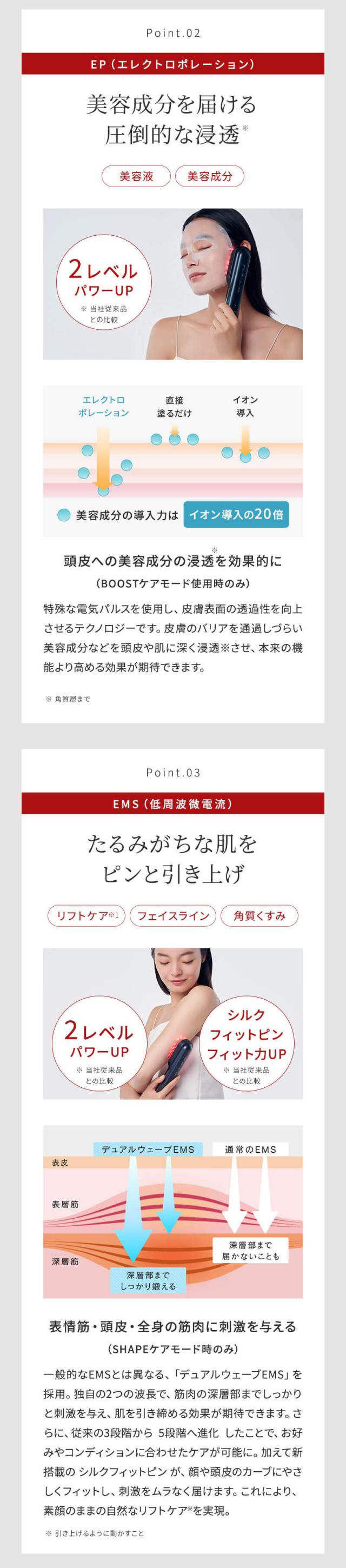 ステラボーテ レーザー&EMSリフトブラシ PRO 2.0