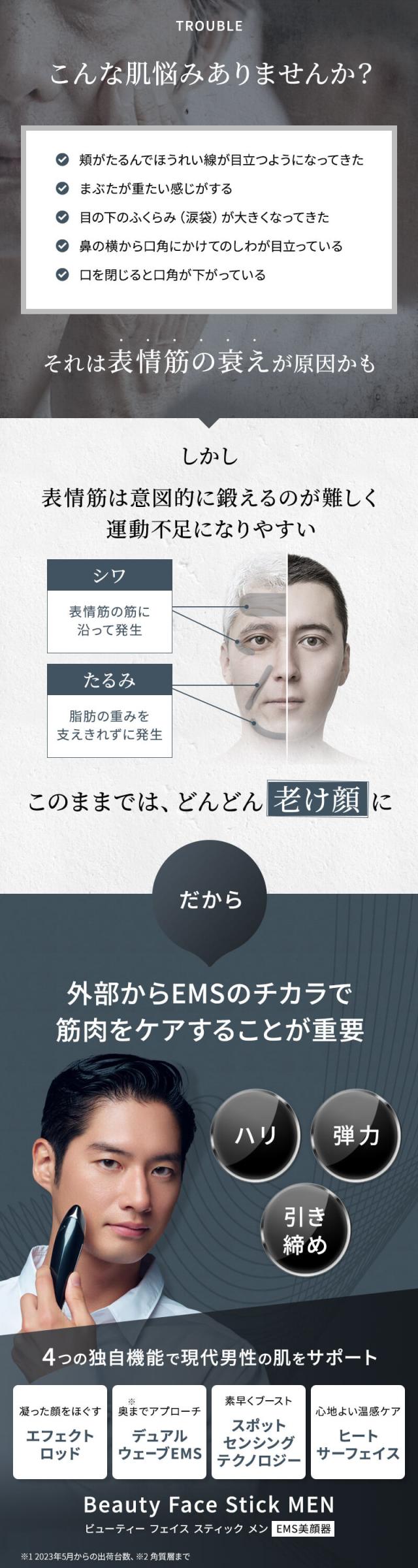 ステラボーテ ビューティフェイススティック メン