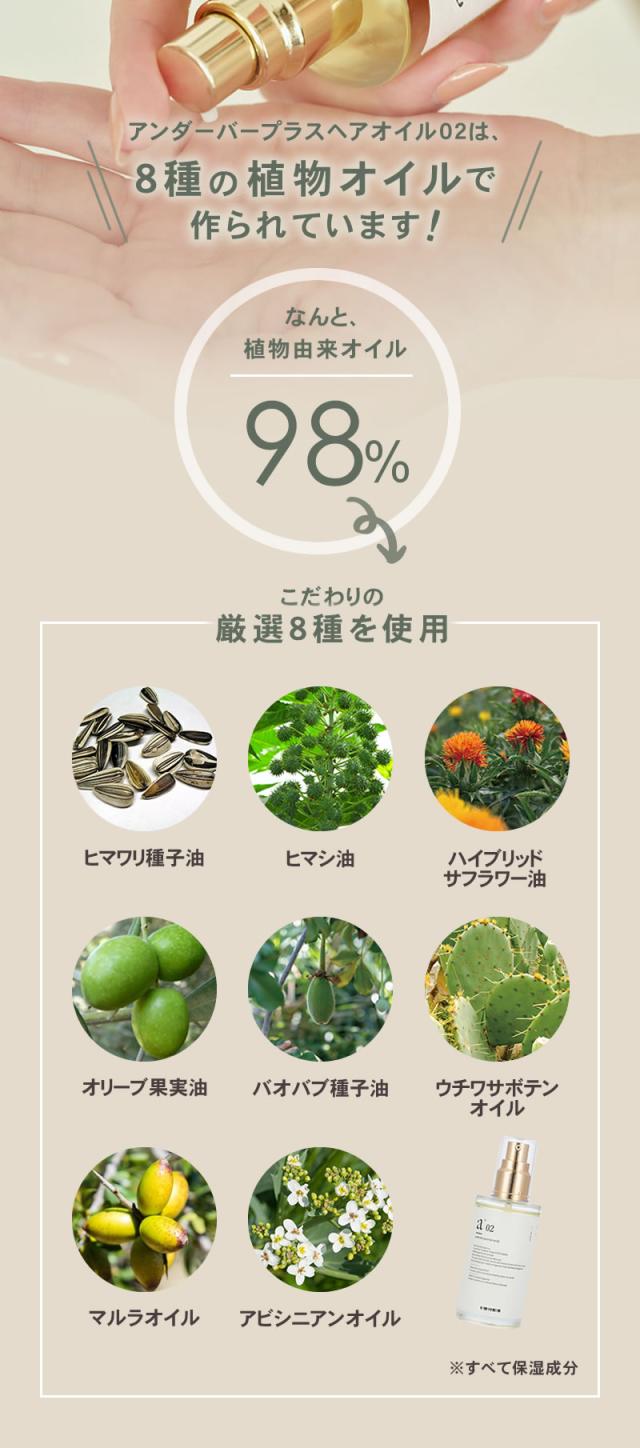 アンダーバープラス ヘアオイル 02
