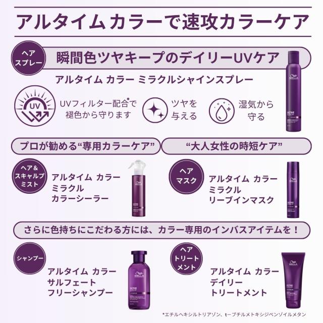 ウエラ アルタイムカラー ミラクルシャインスプレー