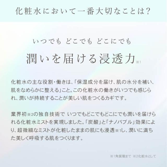 ルリーク ナノスパークリングミスト