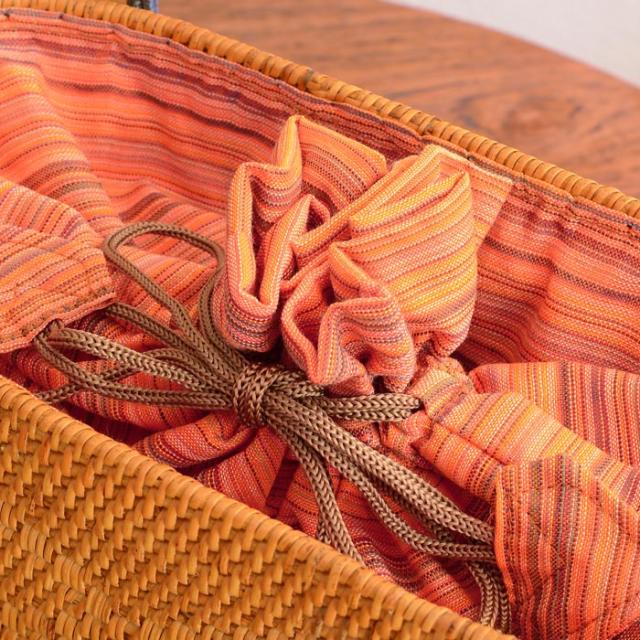 アタ かごバッグ トートバッグ カゴバッグ 夏 アジアンバッグ バスケット バリ アジアン雑貨