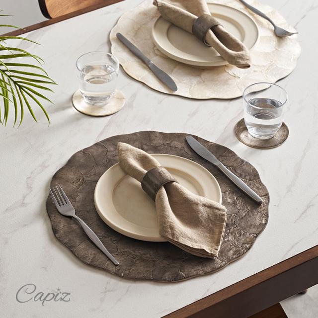 カピスシェルのランチョンマット