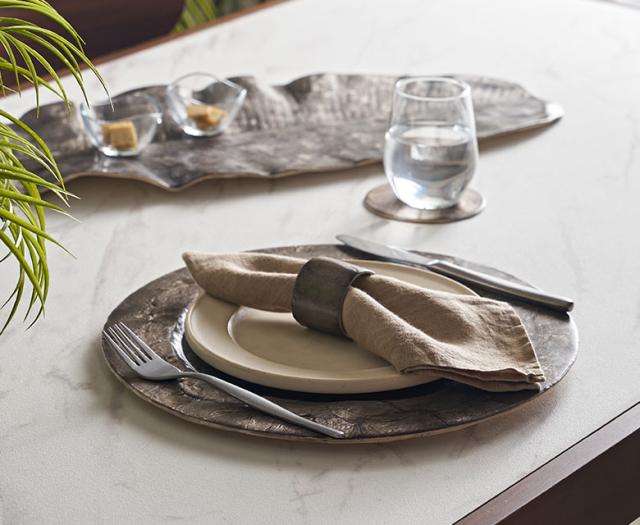 サロンや美容室などの店舗ディスプレイマットとしても