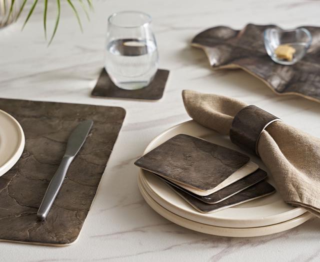 カピスシェルのプレースマット