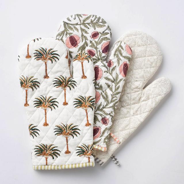 オリジナルデザインの手作りアジアンミトン