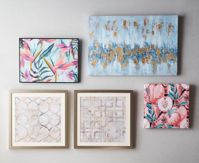 他のアートと組み合わせて