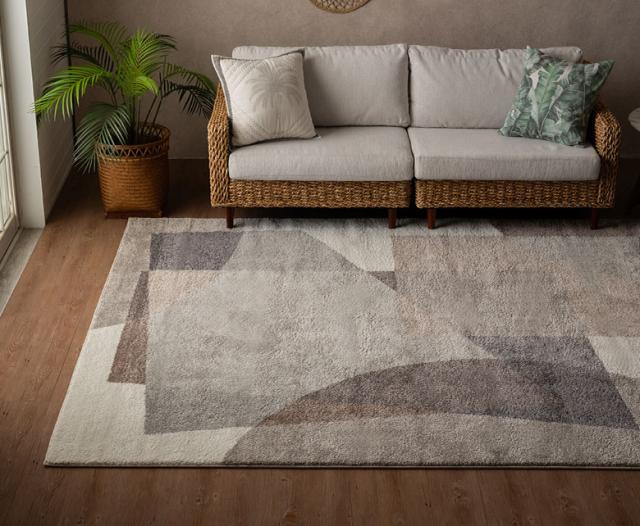 ベーシックカラーのアクセントラグ