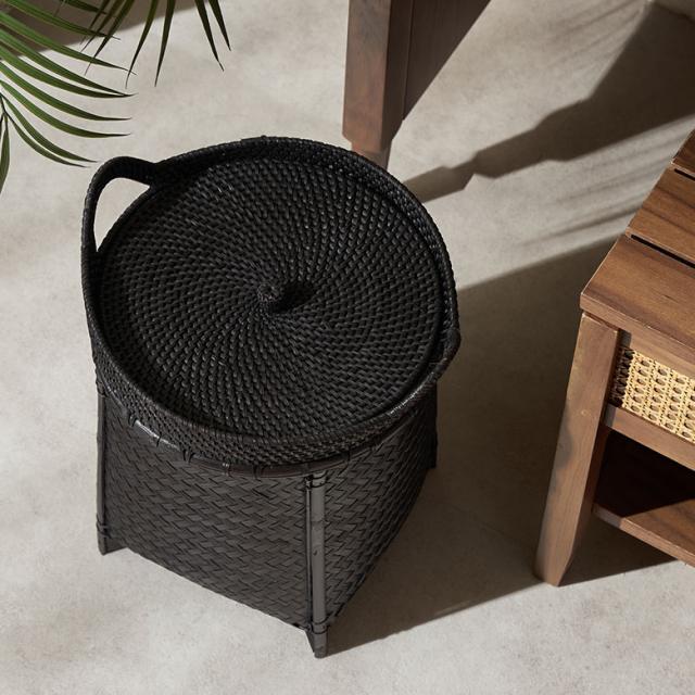 天然素材できたかごバスケット