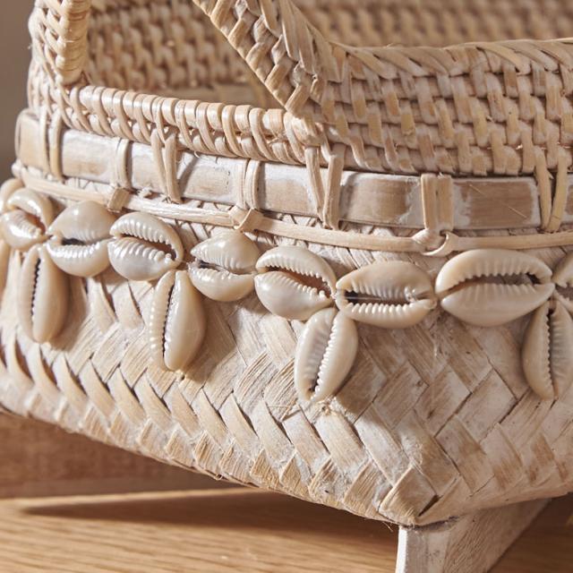 職人がひとつひとつ丁寧に編み上げたバスケット