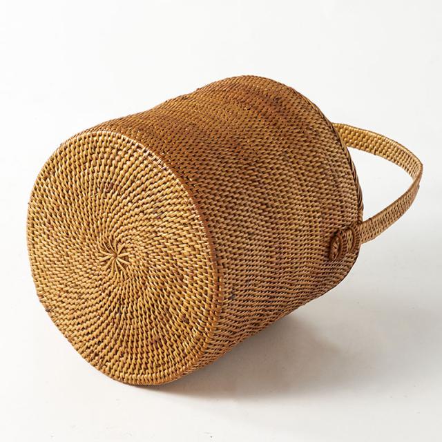 かごバッグの裏面