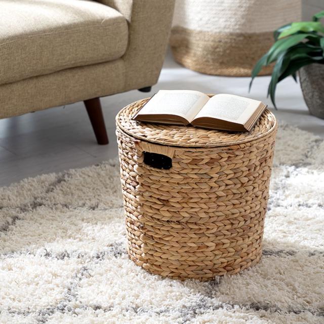 ウォーターヒヤシンスの収納バスケット