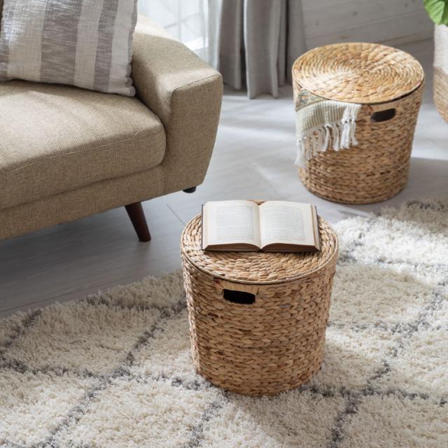 フタ付きで、中身が見えないのが嬉しいポイント