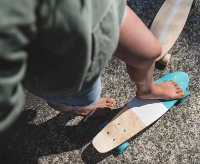 ソフトウィールで、街中でもスムーズなクルージングが楽しめます