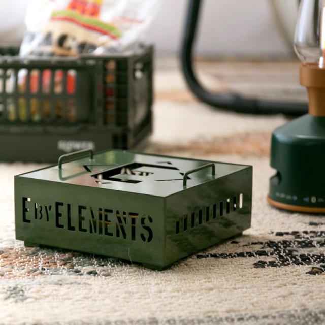 丈夫なスチール製なので、持ち運びも安心