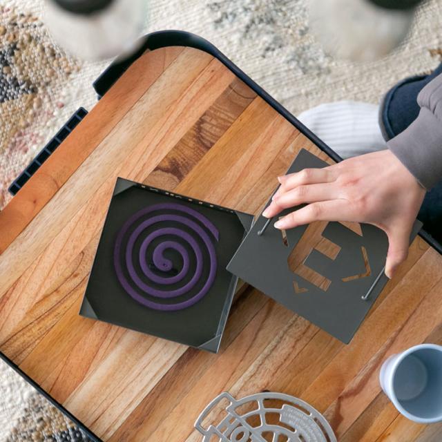 蓋つきなので、お子様やペットがいても安心