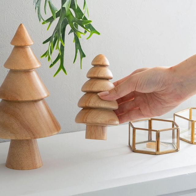 天然木100%の美しい木目。ミンディ材にメラミン塗装