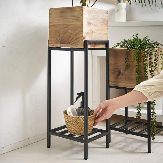 ラック付きで使いやすい