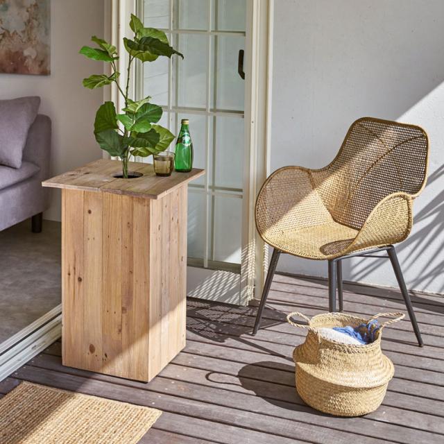 リサイクルウッドの天板