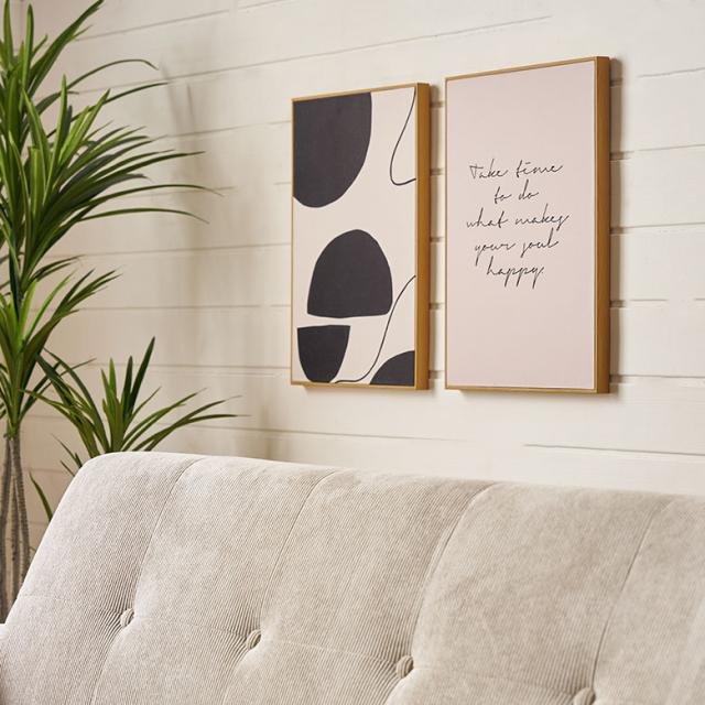 シンプルなデザインポスター