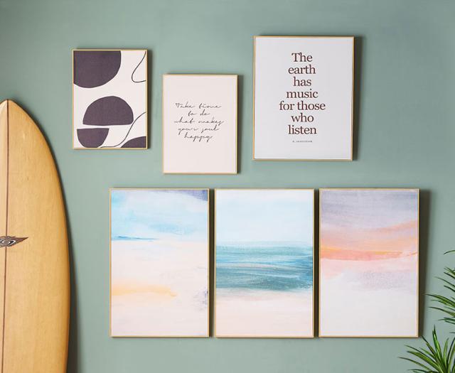 モダンアートエリアをお部屋に