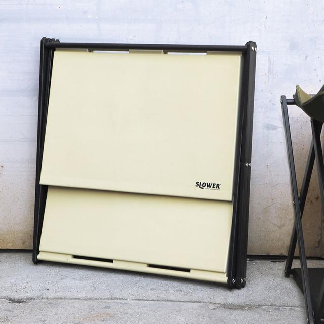 折り畳んでコンパクトに