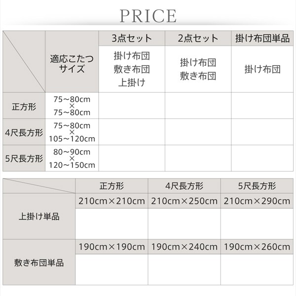 NEW格安 単品 PAY マーケット - フラワーロッド|商品ロットナンバー:321215794 / こたつ掛け布団 正方形(80×80cm)天板対応の通販はau 低価HOT