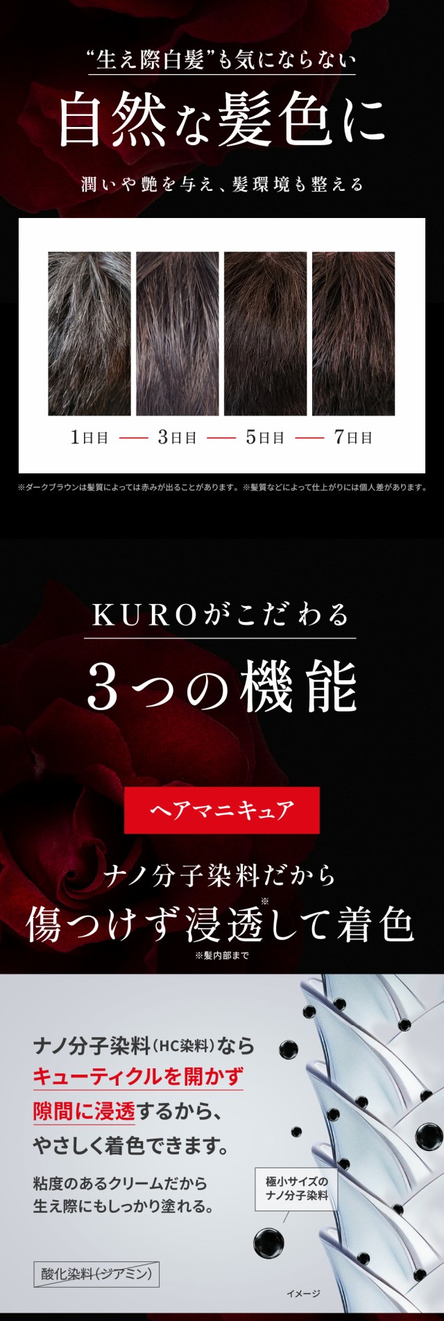 セットで1個あたり418円お得】バランローズ KUROクリーム
