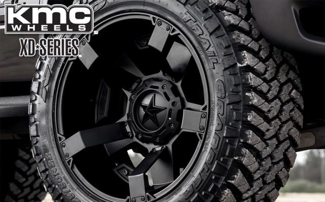 【TktM】　KMC XD811ロックスター2 17インチBFグッドリッチ KMC XD ROCKSTAR2 (ロックスターII) XD811 マットブラック 17インチ