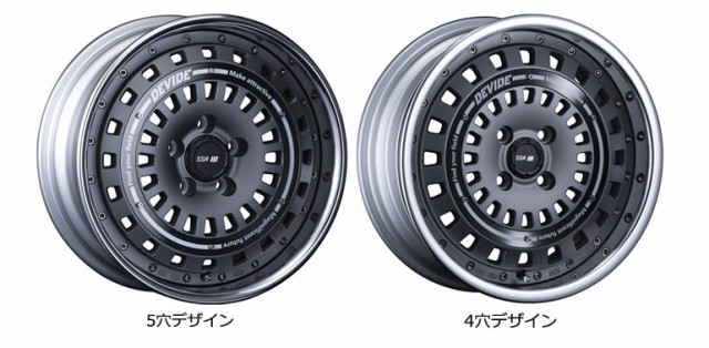 人気SALE大得価 SSR ディバイド クロスバッハ 6.5-16 ホイール1本 DEVIDE Xrosswuchの通販はau PAY マーケット - タイヤ1番|商品ロットナンバー:510881099 本物保証格安