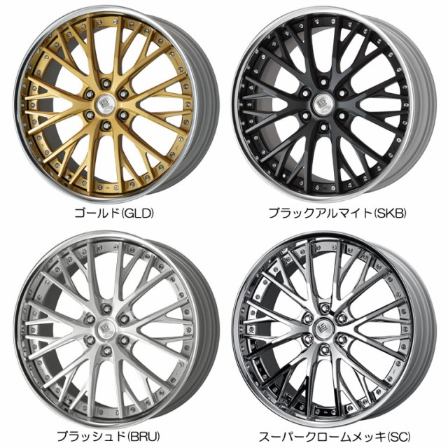 ワーク LS バサラ SUV 9.0-22 ホイール1本 LS VAJRA SUV ランクル300