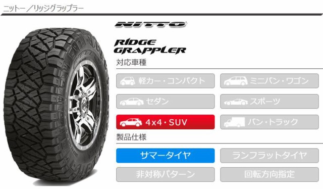 パンク保証付き【プランE】4本 サマータイヤ 285/70R17 121/118Q