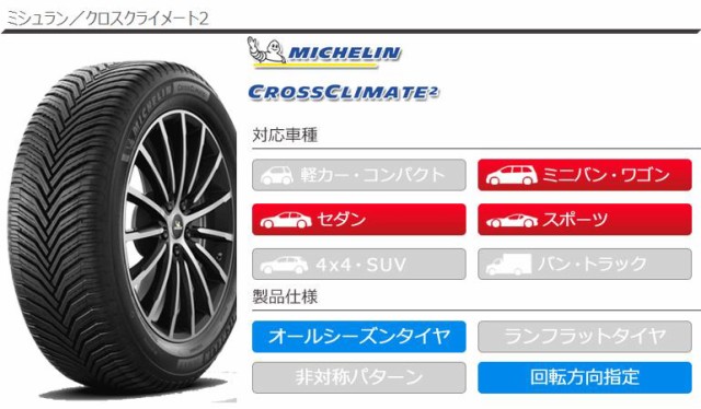 2本〜送料無料 オールシーズン 245/35R18 92Y XL ミシュラン クロス