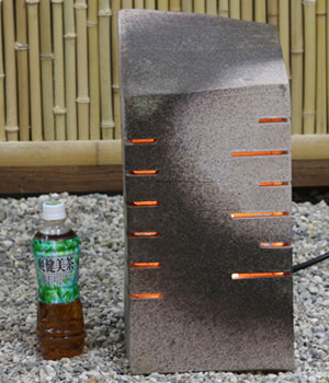 庭園灯　照明　ガーデンライト　屋外用照明　しがらきやき　陶器照明