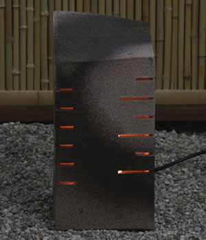 庭園灯　照明　ガーデンライト　屋外用照明　しがらきやき　陶器照明