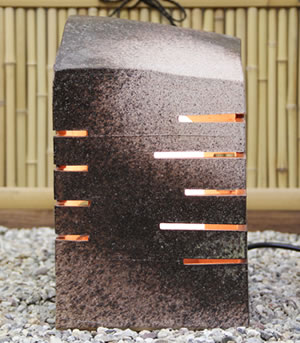 庭園灯 照明 ガーデンライト 屋外用照明 しがらきやき 陶器照明