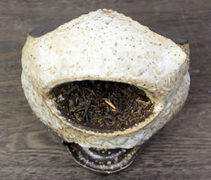 茶香炉 陶器アロマポット 陶器茶こうろ