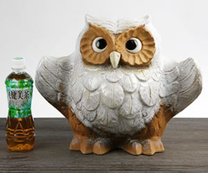 ふくろう　陶器フクロウ　信楽焼ふくろう　梟