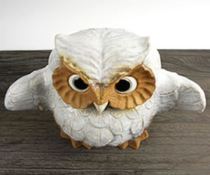 ふくろう　陶器フクロウ　信楽焼ふくろう　梟